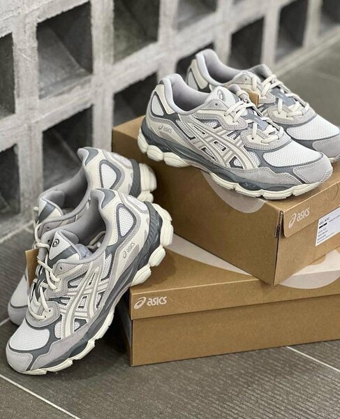 ASICS Sneakers Gris Homme