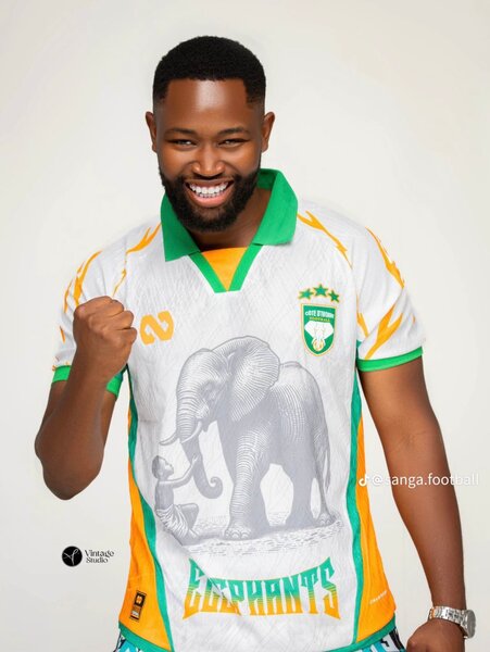 Maillot Éléphants Original col