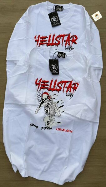 T-shirts Hellstar (blanc)