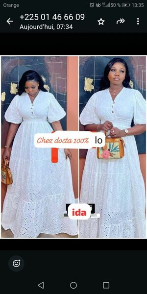 Robe longue élégant