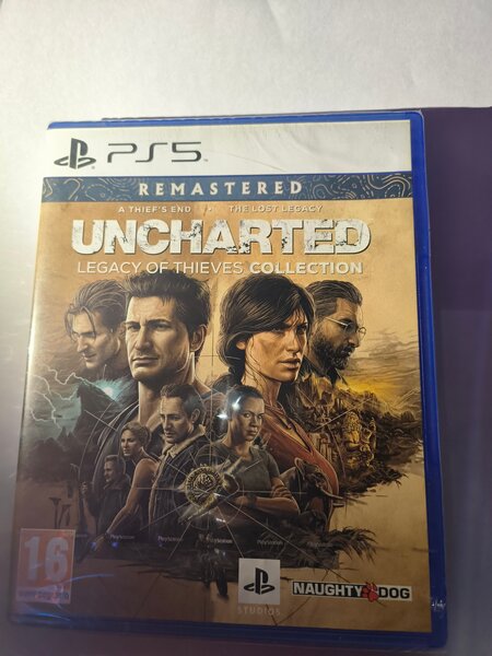 Cd Ps5 Uncharted collection