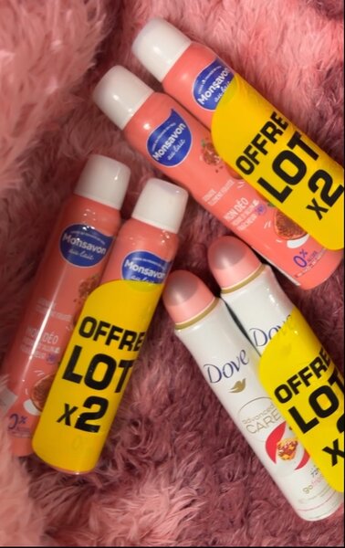 Déodorant Lot MonSavon & Dove