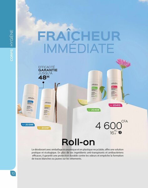 Déodorant Roll-On Fraîcheur