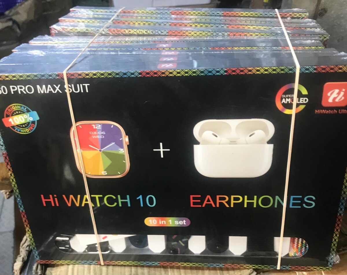 10 in 1 straps with airpod and smart watch