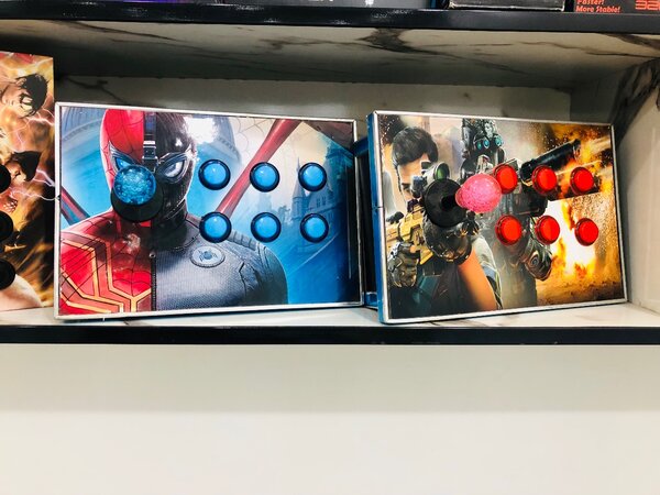 6 Buttons joystick mechanical buttons USB cable for computer