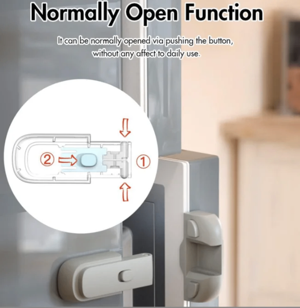 Verrou de sécurité enfant multifonction