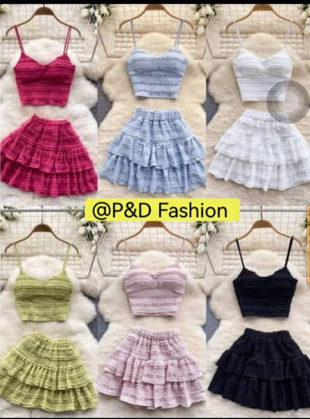 Ensemble Jupe et Top Été Femme