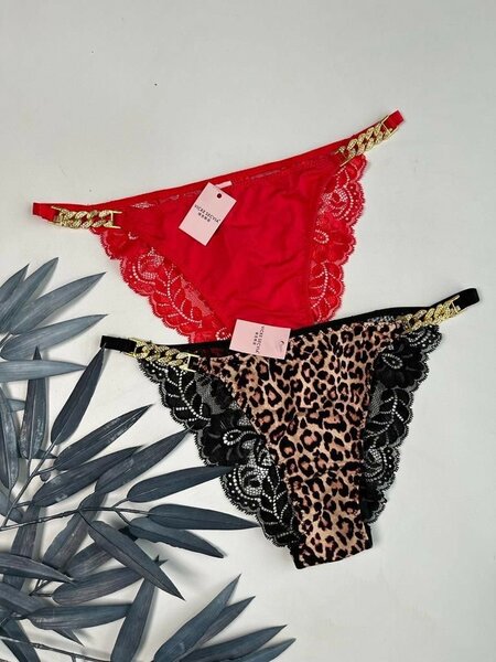 Culottes sexy dentelle léopard