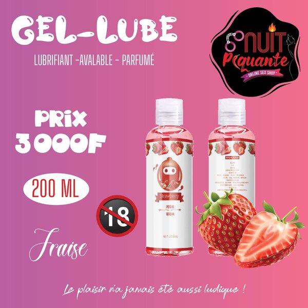 Lubrifiant Fraise 200ml