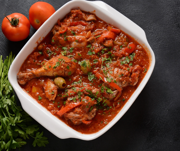 Sauce légumes poulet,riz