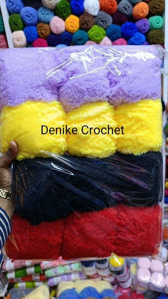 Laine fourrure (froufrou)