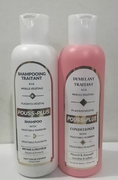 Shampooing et Après-shampoing Pouss Plus