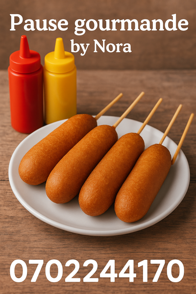 Délicieux Corn Dogs Maison