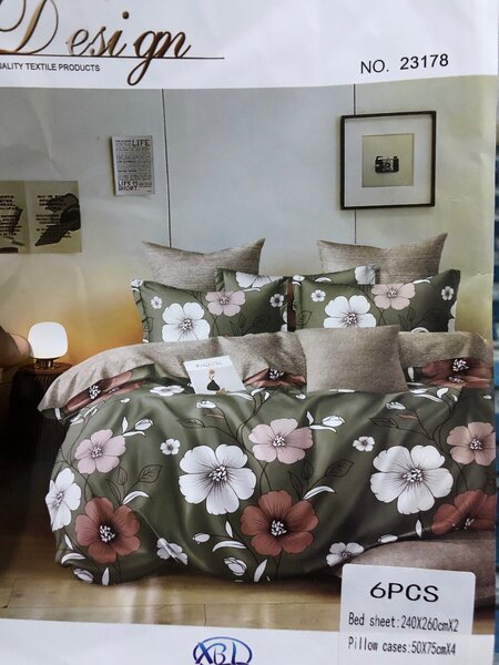 3 Pillow Cases 1 Bedsheet