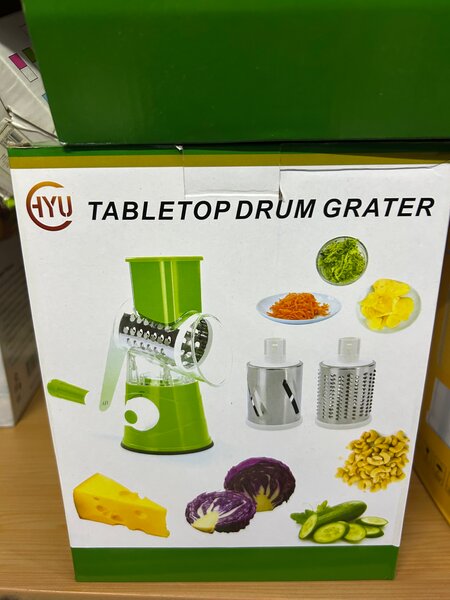 Râpe à tambour de table