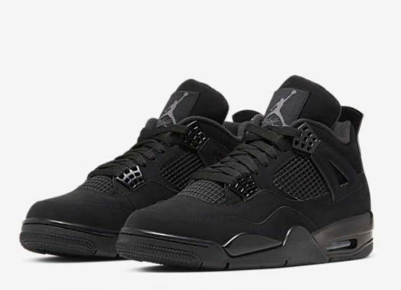AIR JORDAN 4 ALL BLACK