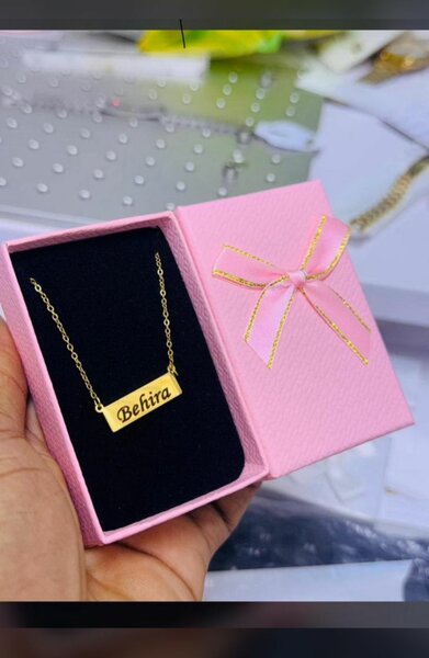 Collier prénom personnalisé