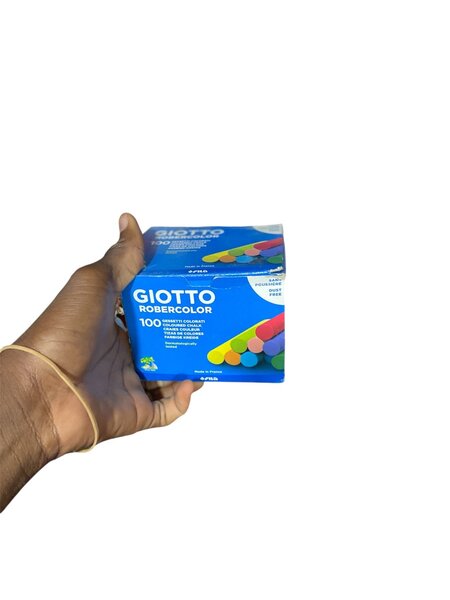 Craies de couleur Giotto 100 pièces