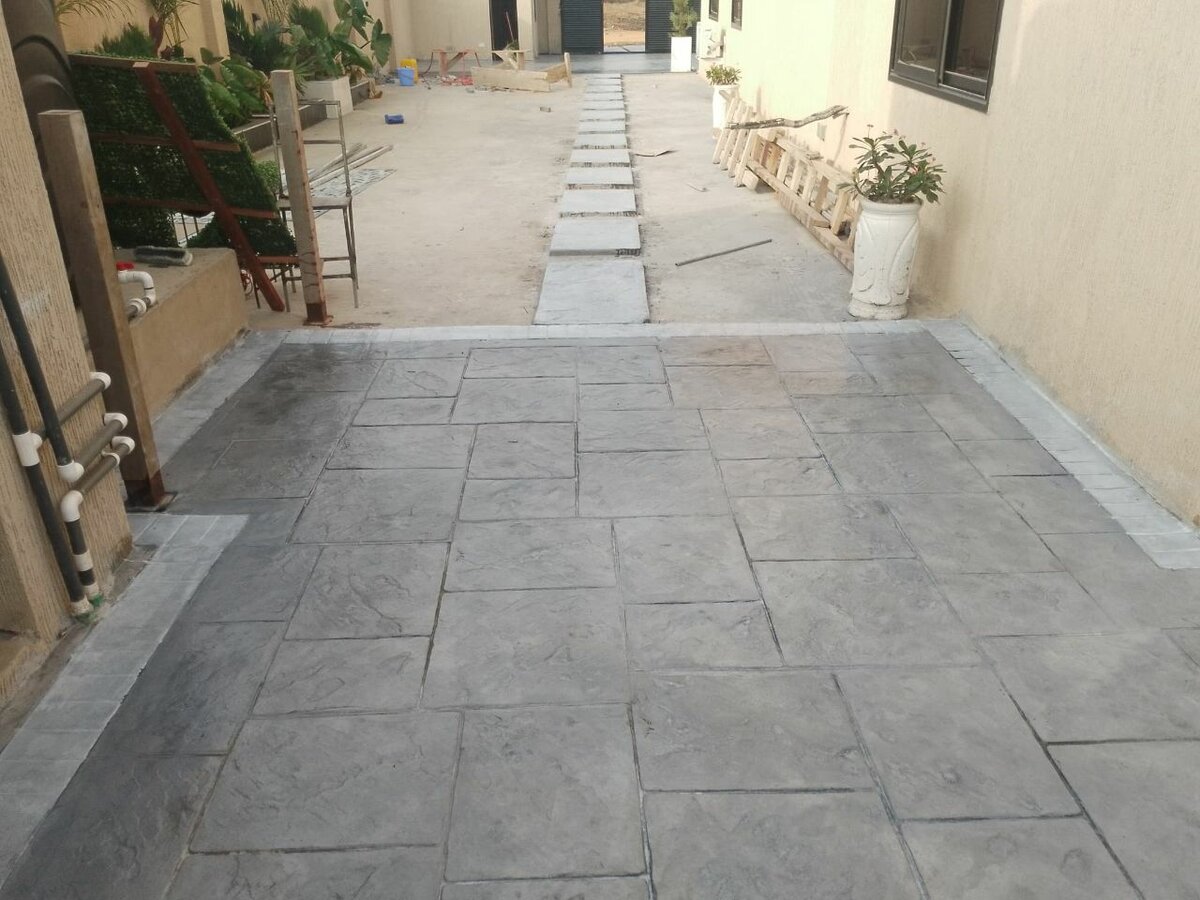 Floor Decorative Concrete Design