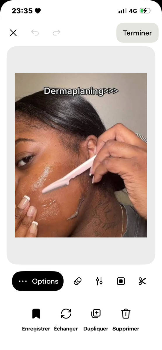 Rasoir Visage Dermaplaning