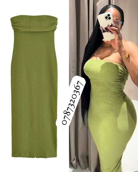 Robe longue bustier élégante