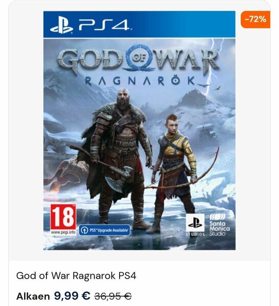 God of War Ragnarök pour PS4