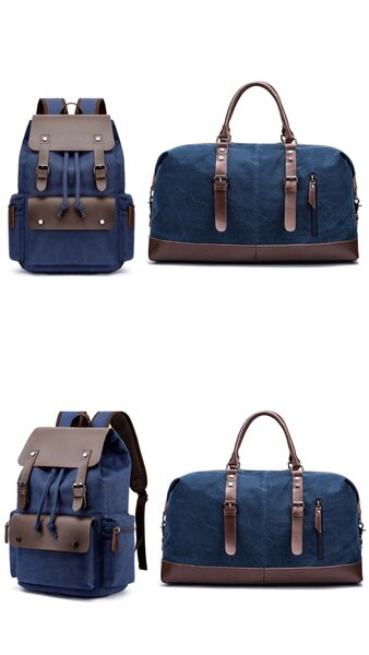 Canvas Travel Set
