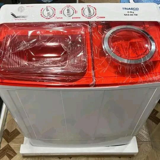 Nasco 8 KG Twin Tub Washing Machine (NAS-08-TW)