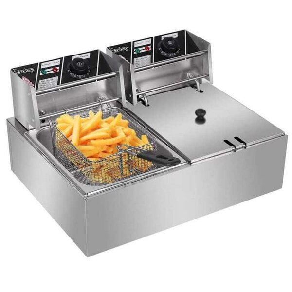 Double Basket Deep Fryer 12L