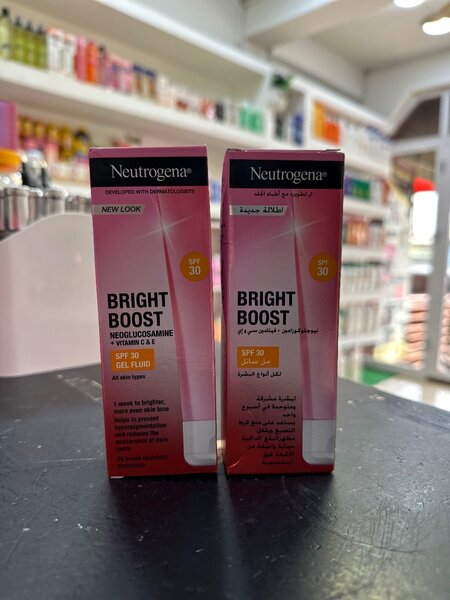 Neutrogena bright boost spf 30 gel cream