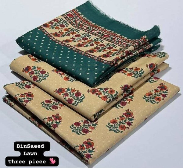 Bin saeed printed lawn