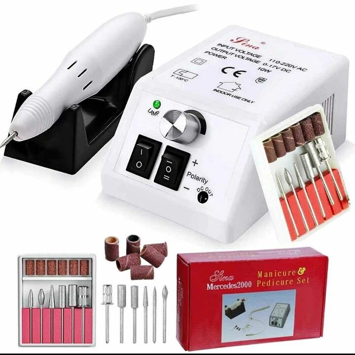 Professional nail drill filing machine