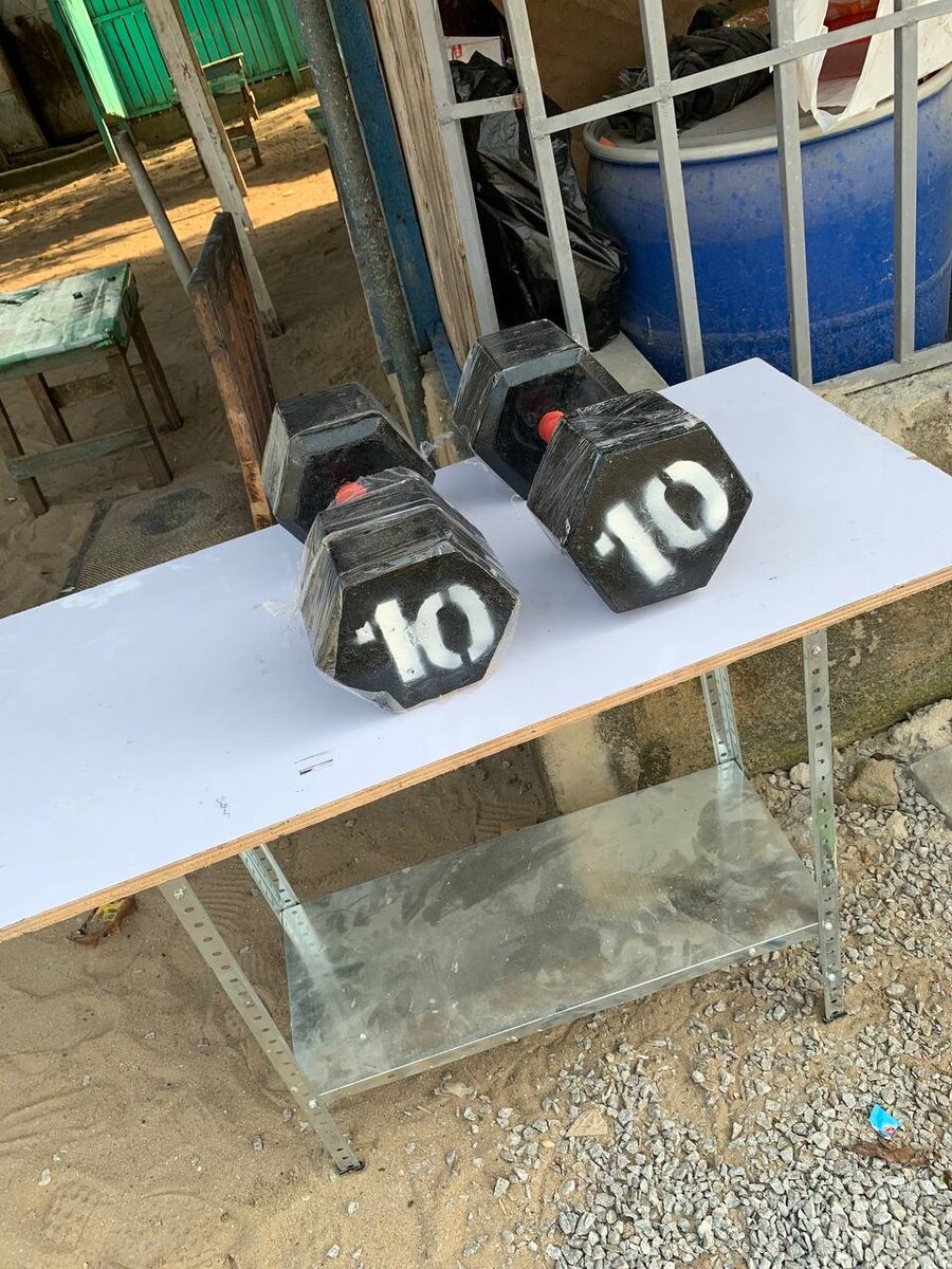 Haltères Hexagonales 10 kg