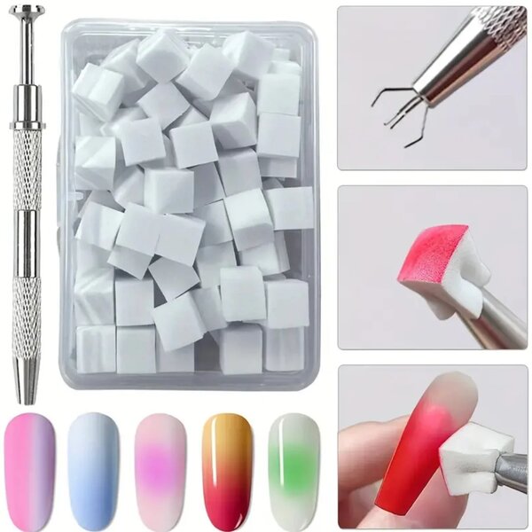 Tampon Nail Art Set