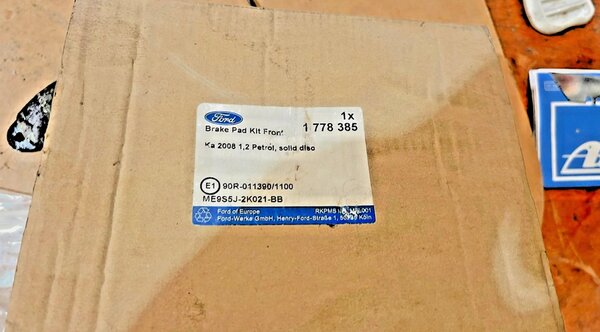 Plaquettes de Frein Avant Ford