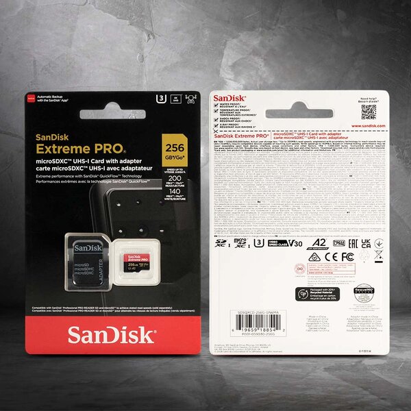 Carte MicroSD SanDisk 256GB
