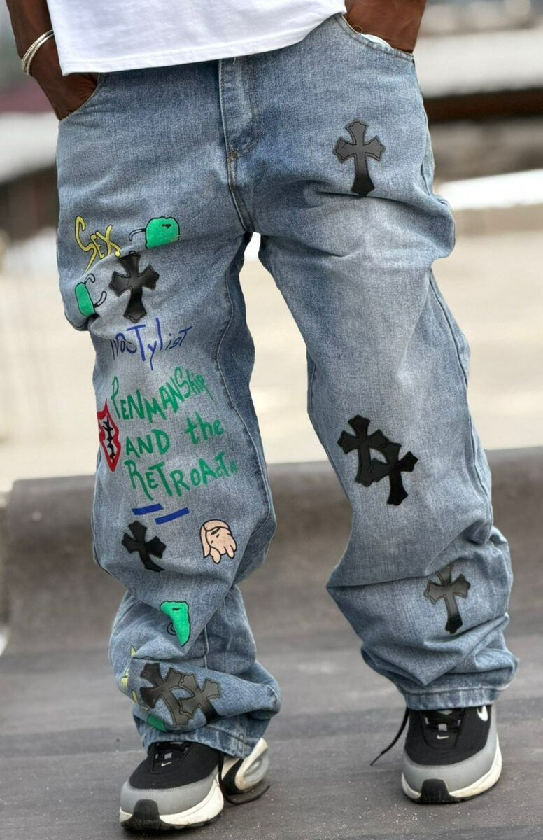 Jeans baggy street style