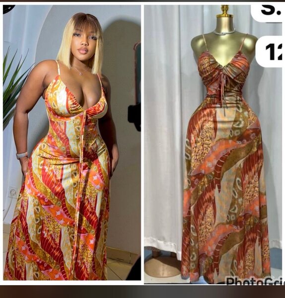 Ensemble tricot rose et marron