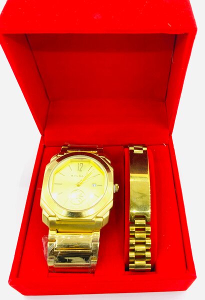 Montre homme luxe en or