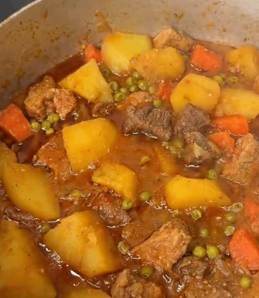 Ragoût petit pois au poulet