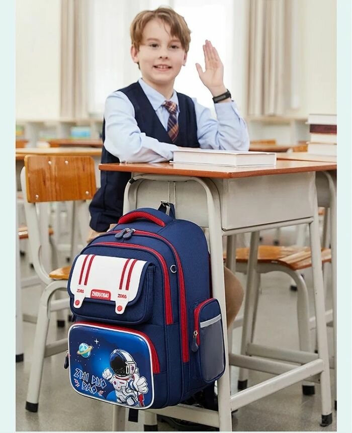 Sac à dos scolaire astronaute