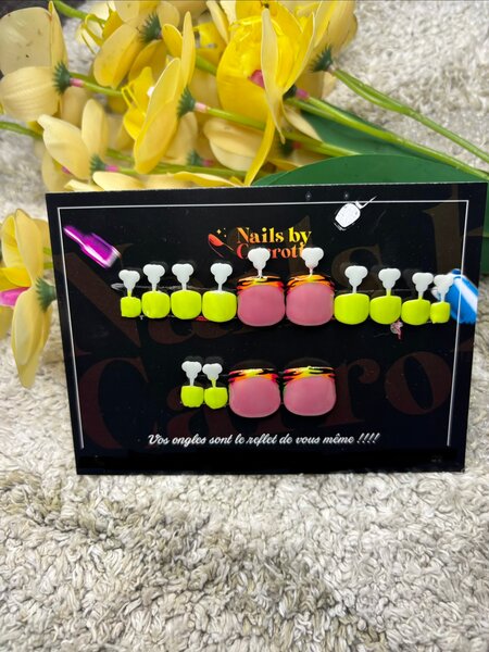 Ongles Press-Ons Colorés