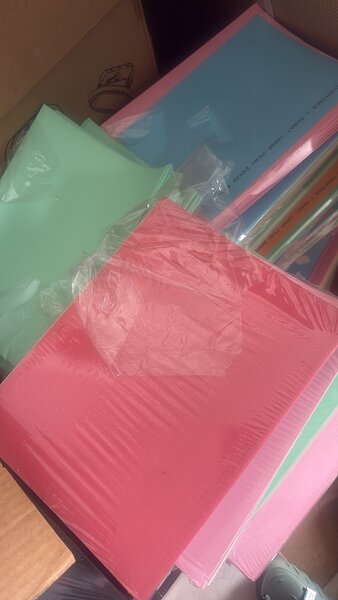 Papier Cartonné Multicolore