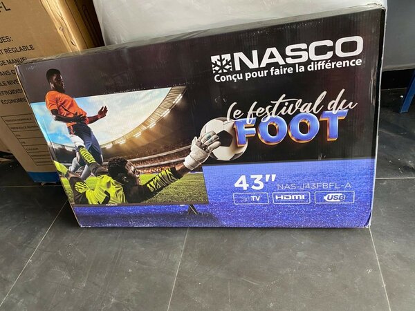 Téléviseur 43" NASCO HD