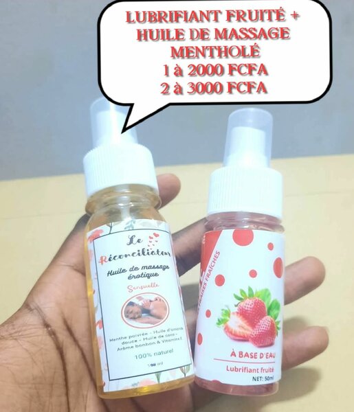 Lubrifiant + Huile Mentholé