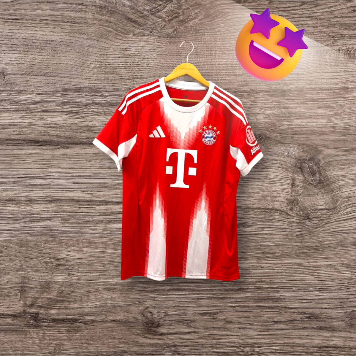 Maillot de football rouge