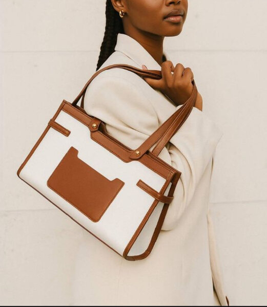 Cabas élégant en cuir