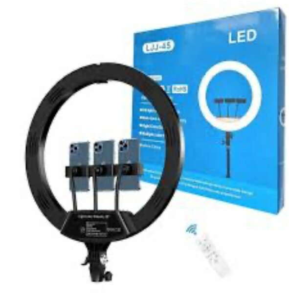 LJJ-45 Lampe LED Anneau avec Télécommande