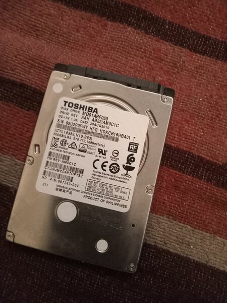 500GB internal Hard Drive