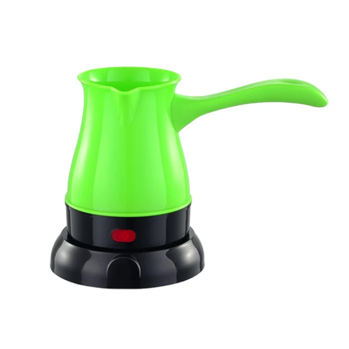 Cafetière électrique compacte verte